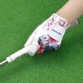 Miniatyrbillede 4 af 5: Golfhandsker til kvinder - Par - Cool læder - Begge hænder - Sommer - Blomster