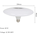 Pikkukuva 5 / 5: Led-lamppu Langaton Musiikki 30w Rgb Himmennettävä Kaukosäätimellä Väri
