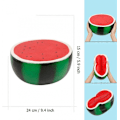 Miniatyrbild 4 av 5: Squishies Vattenmelon Frukt Super Stor Stressboll Långsamt Stigande Kläm Leksak Kläm Långsamt Stigande Leksak Present
