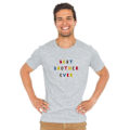 Miniatyrbild 1 av 2: "Tshirt BÄSTA BRODER NÅGONSIN FÄRGAD WAF GRÅ MELERT - T-shirt 100% bomull av hög kvalitet. T-shirt tryckt i Frankrike." Grå M