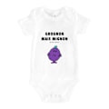 Miniatyrbillede 1 af 2: Body - Monsieur Madame - GROGNON MAIS MIGNON 2 - 100% bomuld - Komfortabel - Unisex Vit 12-18 månader