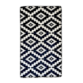 Miniatyrbillede 1 af 4: Tæppe - MANI TEXTILE - Skandinavisk - Sort - 160x230 cm - Antiskrid Svart