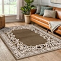 Miniatyrbillede 4 af 4: Stue tæppe 160x230 cm Polyester Orient Brun Öst