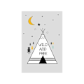 Pikkukuva 3 / 4: Lastentapetti 80x150 cm Polyesteri Tipi Teepee
