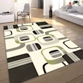 Pikkukuva 4 / 4: Matto - GULLI - Vihreä - 160x230 cm - 6 mm - 100% Polyesteri - Suunnittelusuuntaus Grön