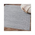 Pikkukuva 2 / 6: Olohuoneen matto - Mani Textile - MODA - 80x300 - Polyesteri - Jute - Moderni Grå