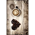 Pikkukuva 1 / 4: Keittiömatto 50x120 cm Polyesteri Kahvi Beiges Kaffe