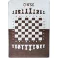 Miniatyrbild 4 av 4: Modern matta - MANI TEXTILE - Brun - 80x150 - Syntet - rektangulär kastanj