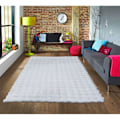 Miniatyrbillede 4 af 4: Stue tæppe 200x290 cm Polyester Toscana Hvid Toscana