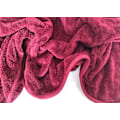 Miniatyrbillede 3 af 4: Plaid - Wellsoft - Almindeligt - Rød - 200x220 cm - Soft touch Röd