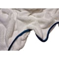 Miniatyrbillede 4 af 4: Babytæppe - Blå - 100x150 - Polyester - Almindelig Blå