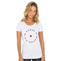 Miniatyrbillede 1 af 2: T-shirt MAMAN D'AMOUR 2 MPT HVID - T-shirt i 100% bomuld af høj kvalitet. T-shirten er trykt i Frankrig. Vit XXL