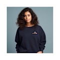 Pikkukuva 2 / 2: Me Olemme Perhe - SWEAT FEMME TATA D'AMOUR COLORÉE C?UR BLEU XXL Blå XXL
