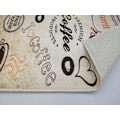 Miniatyrbild 2 av 4: Köksmatta - KÄRLEK KAFFEE - 45x75 - Halkskydd - Maskintvättbar - Mjuk polyester