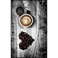 Pikkukuva 3 / 4: Keittiömatto 50x120 cm Polyesteri Kahvi Harmaa Kaffe