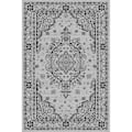 Miniatyrbillede 1 af 4: Stue tæppe 200x290 cm Polyester Orient Grå Öst