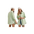 Miniatyrbillede 2 af 3: MT Tøj - Chemise OVERSIZE Grøn 38 Flerfärgad 38