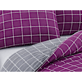 Miniatyrbillede 3 af 4: Sengetøj - TRENDY - Lilla - 140x200 cm - 80% Bomuld - 20% Polyester Lila