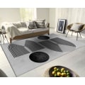Pikkukuva 3 / 4: Matto - DOT - SEITSEMÄNT - Harmaa - 160x230 - Moderni - 6mm paksu Grå