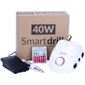 Pikkukuva 4 / 4: Elektrisk nagelfil - DM208 - 25000 RPM - Vit White
