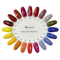 Miniatyrbillede 2 af 3: Base One - UV Gel - Parfumel - 12 stykker - Mix - 5 gram Multicolor