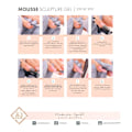 Pikkukuva 3 / 9: Victoria Vynn - Mousse Sculpture gel - 15ml - Polar White 02 White