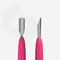 Pikkukuva 5 / 5: Staleks Nagelbandspusher - UNIQ - PQ-10/2 Metal look