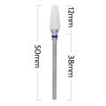 Miniatyrbillede 2 af 2: Keramiske slibestykker - Hvid / Blå - Paraply M-3/32 - L0614T Multicolor