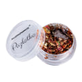 Pikkukuva 1 / 2: Nageldekorationer - Metall / Alu flagor - 10 Multicolor