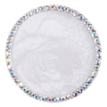 Miniatyrbild 2 av 5: Penselställ / blandningsyta / display - Cirlel - Silver + Stenar Silver