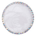 Pikkukuva 2 / 5: Penselställ / blandningsyta / display - Cirlel - Silver + Stenar Silver