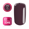 Miniatyrbillede 1 af 2: Base one - Farve - UV Gel - Express Mocha - 71 - 5 gram Dark brown