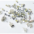 Miniatyrbillede 2 af 3: Dekorationer - En farve blanding - 02 Silver