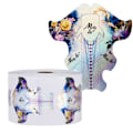 Pikkukuva 1 / 4: Nagelmallar - 500 st 2 i 1 - Flowers Holo - Molly Lac Multicolor
