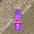 Miniatyrbillede 1 af 8: Mollylac - Gel polish - Blinkende lys - 611 5ml Gold