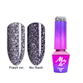 Miniatyrbillede 2 af 8: Mollylac - Gel polish - Blinkende lys - 568 5ml Grey