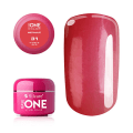 Pikkukuva 1 / 2: Base One - UV-geeli - Metallinen - Suukkoja punainen - 31 - 5g Red