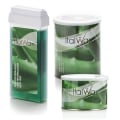 Pikkukuva 3 / 3: Lämmin Vaha - Italwax - Roll on - Aloe Vera - 100 gram Green