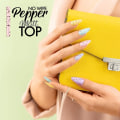 Miniatyrbillede 5 af 7: Top coat - Pepper - No Wipe Matt - 8 ml - Victoria Vynn Transparent