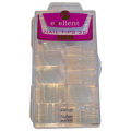 Miniatyrbillede 1 af 2: Silcare - Neglespidser - Fremragende - 3D Tips - 100 stk Transparent