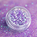 Miniatyrbild 4 av 4: Nagelglitter - Wink Effect - Hexagon - 04 Lila