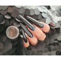 Miniatyrbillede 4 af 4: Effect Powder - Chrome / Glass - Svart Grey