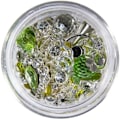 Miniatyrbillede 2 af 3: Dekorationer - Mix - Sølv - 08 - Krysolit Multicolor