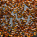 Miniatyrbild 2 av 2: Kristall stenar (Glas) - 1 mm - 200-300 st - 05 Guld