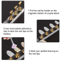 Pikkukuva 2 / 2: Tipp display - Magnetisk - Silver - 5 st tippar Silver