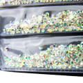 Miniatyrbillede 2 af 3: Zirkon stenar 1440 st - 4 storlekar - C1 Multicolor