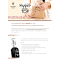 Miniatyrbild 7 av 7: Top coat - Pepper - No Wipe Matt - 8 ml - Victoria Vynn Transparent