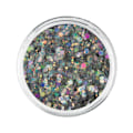 Miniatyrbild 2 av 4: Nagelglitter - Wink Effect - Hexagon - 37 Silver
