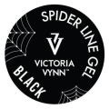 Miniatyrbild 2 av 5: Victoria Vynn - Spider Line - 01 Black - Dekorgelé Svart