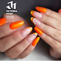 Miniatyrbillede 3 af 7: Victoria Vynn - Pure Creamy - 075 Hot Orange - Gellack Orange